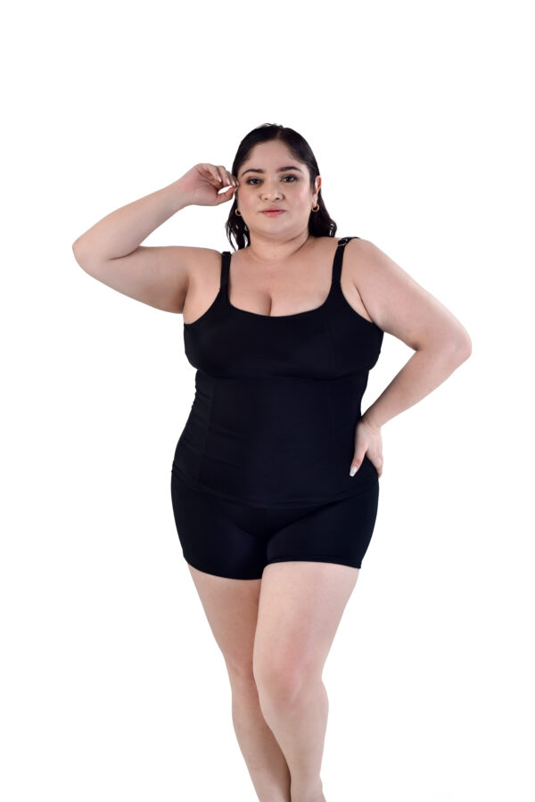 Vestido de Baño de blusa con control abdomen señoria